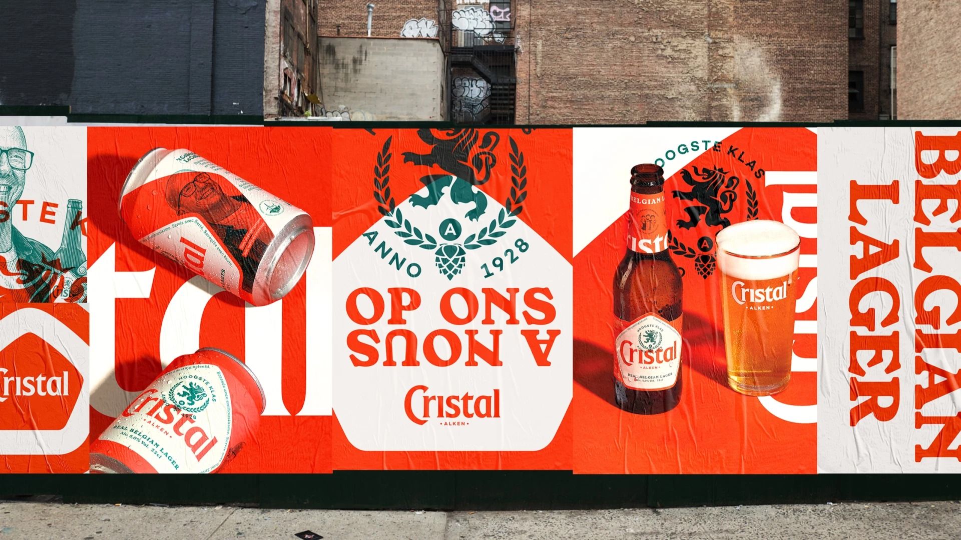Banner: Bold Crystal collage with playful typography