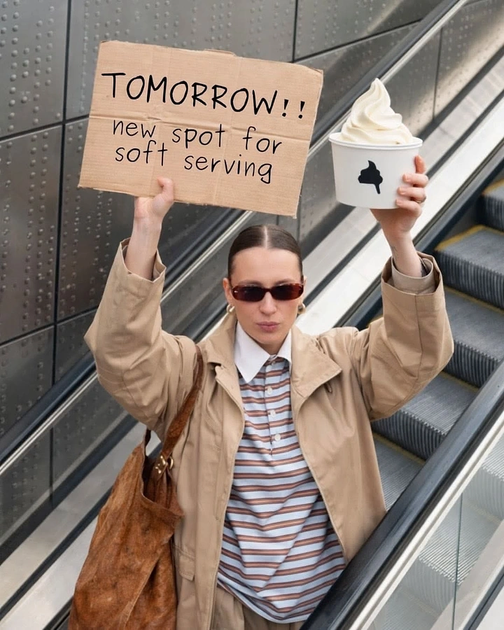 Cloud Kitchens & Food Trucks creative ad: Protest sign teaser for new spot