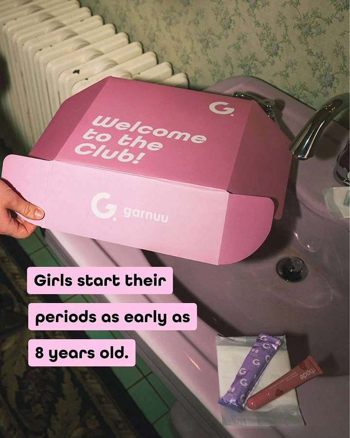 Period Care & Feminine Hygiene creative ad: Period product framed as club initiation