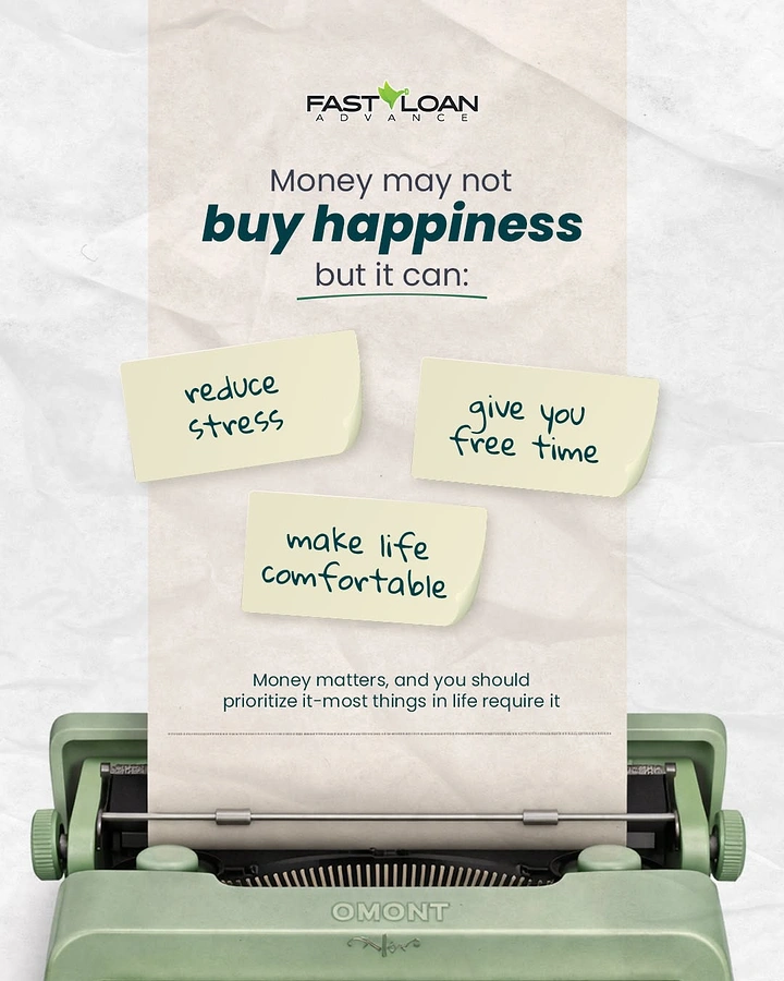 Personal & Business Loans creative ad: Typewriter metaphor connects loans and relief