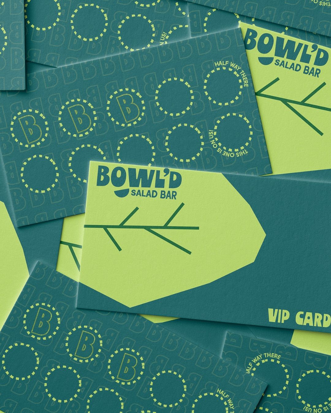 Instagram post: Bowl branding becomes a cohesive pattern system