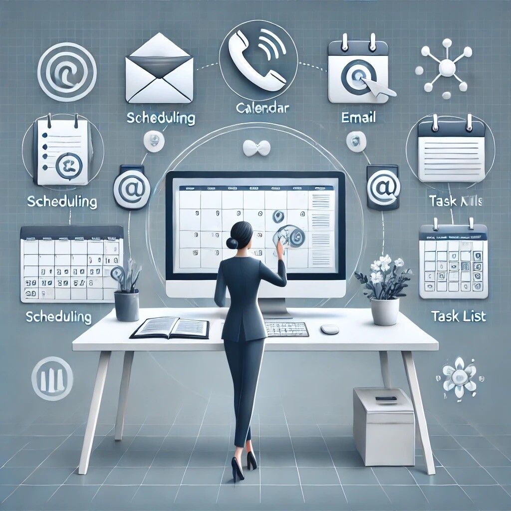 Instagram post: Futuristic control-room task metaphor