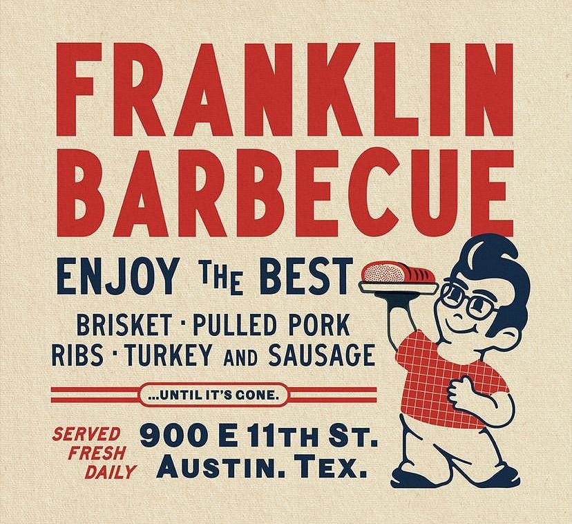 Instagram post: Classic vintage layout with outstanding typography