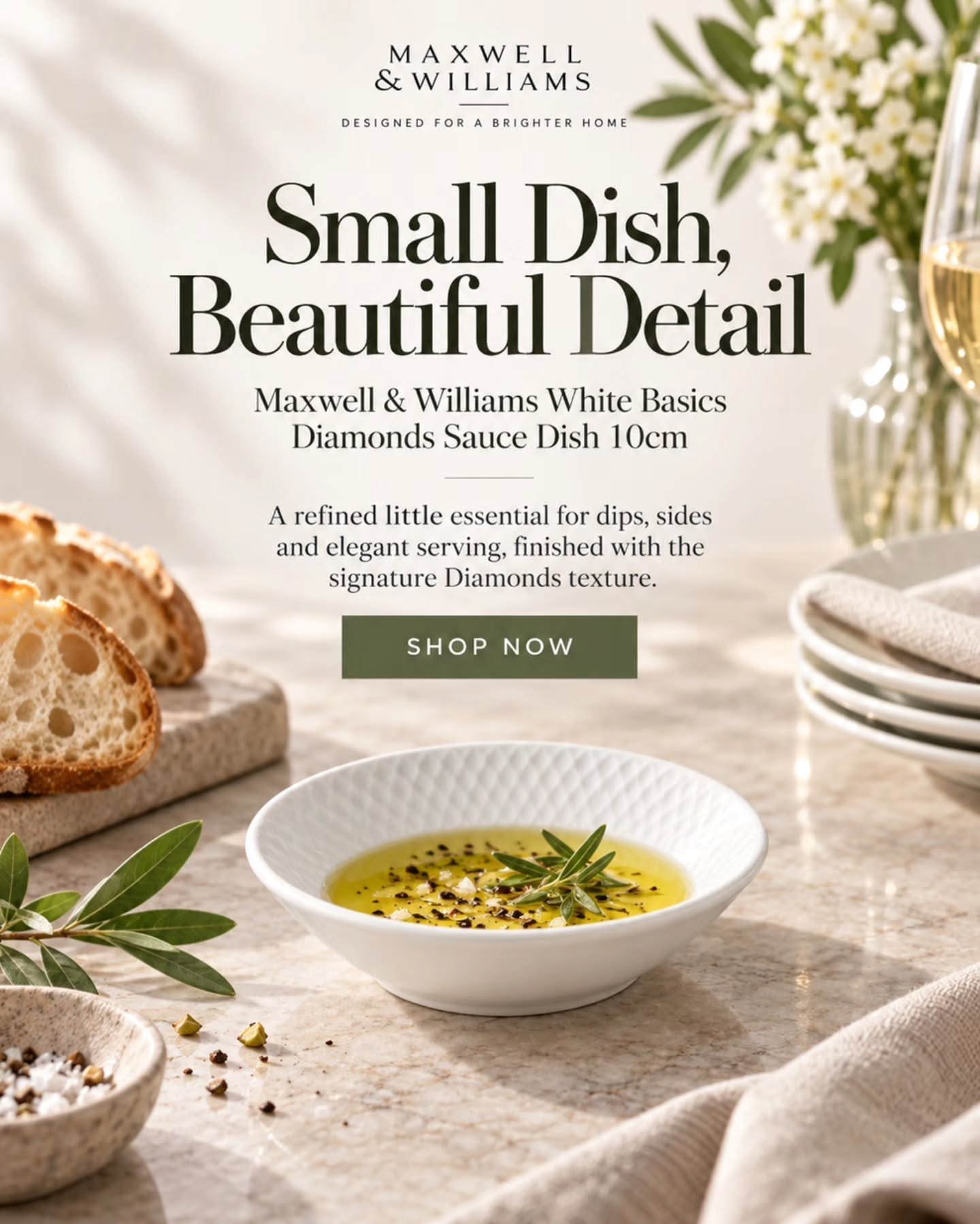 Instagram post: Exceptional editorial tableware campaign craft, slide 2