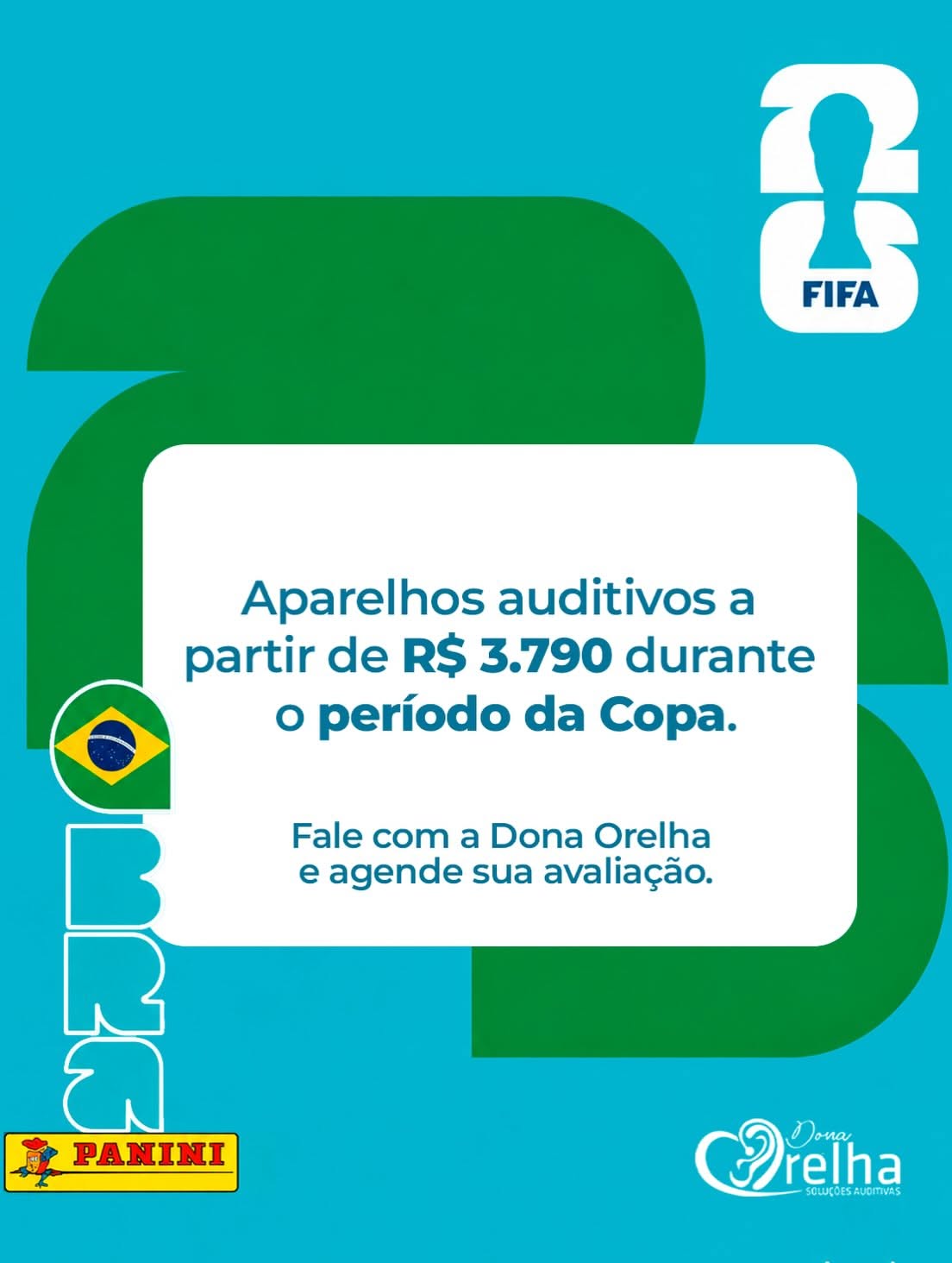 Instagram post: Hearing aid as Panini World Cup sticker, slide 4