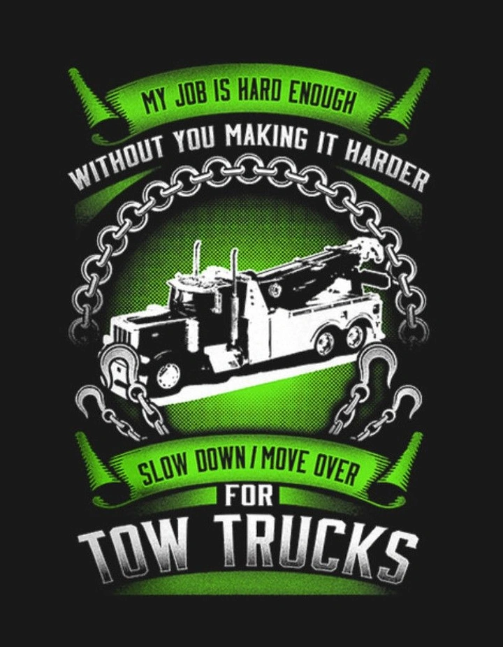 Towing & Roadside Assistance creative ad: Witty chain-and-towing message