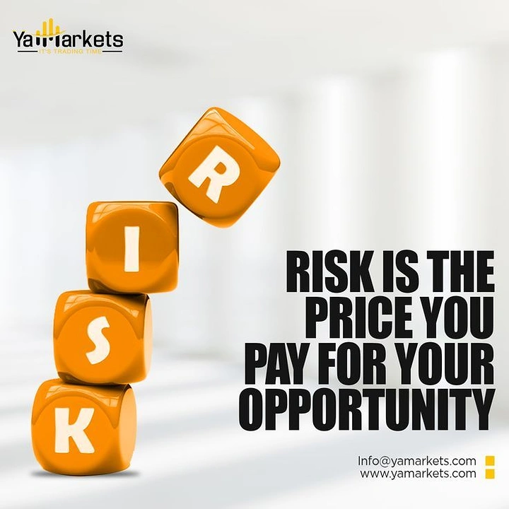 Stock Brokers & Investing creative ad: Toppling RISK blocks as visual metaphor