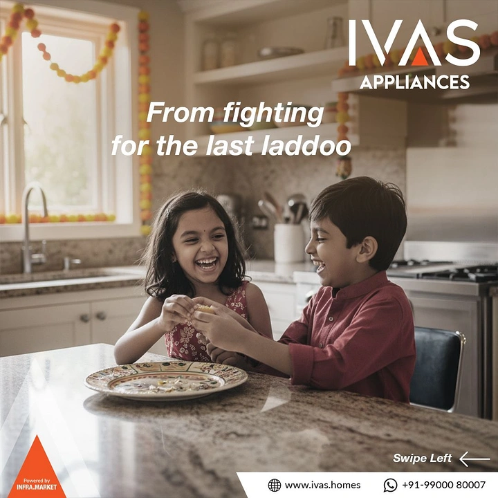 Bhai Dooj creative ad: Carousel story: childhood laddoo fights to now