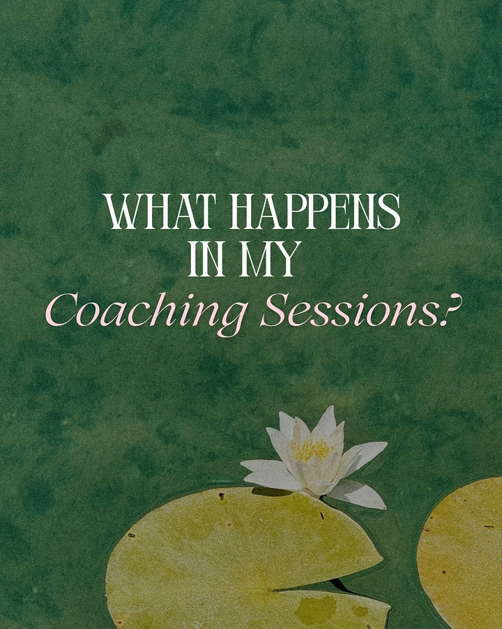 Life & Business Coaches creative ad: Lily pond metaphor for coaching