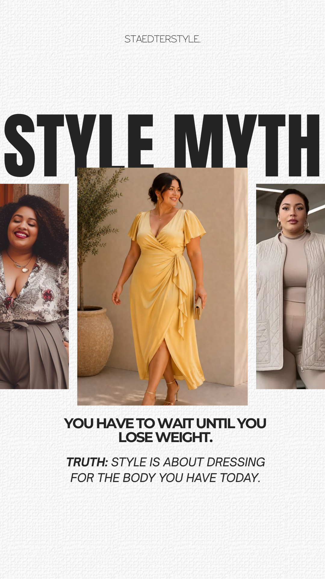 Story: Myth-busting fashion editorial concept