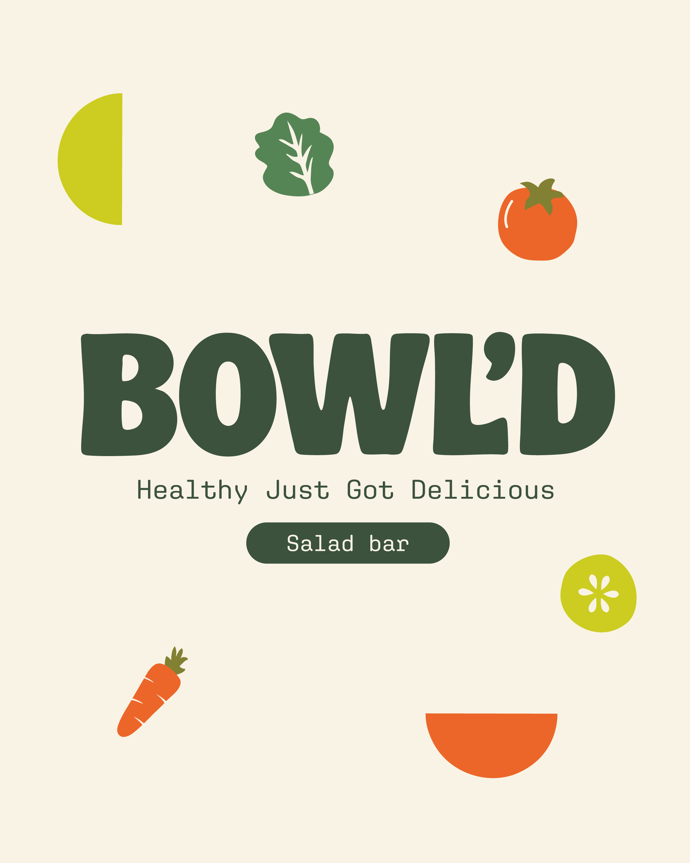 Instagram post: Bowl brand pun supports playful identity