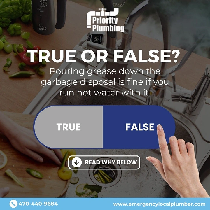 Plumbers creative ad: Interactive true/false toggle quiz idea