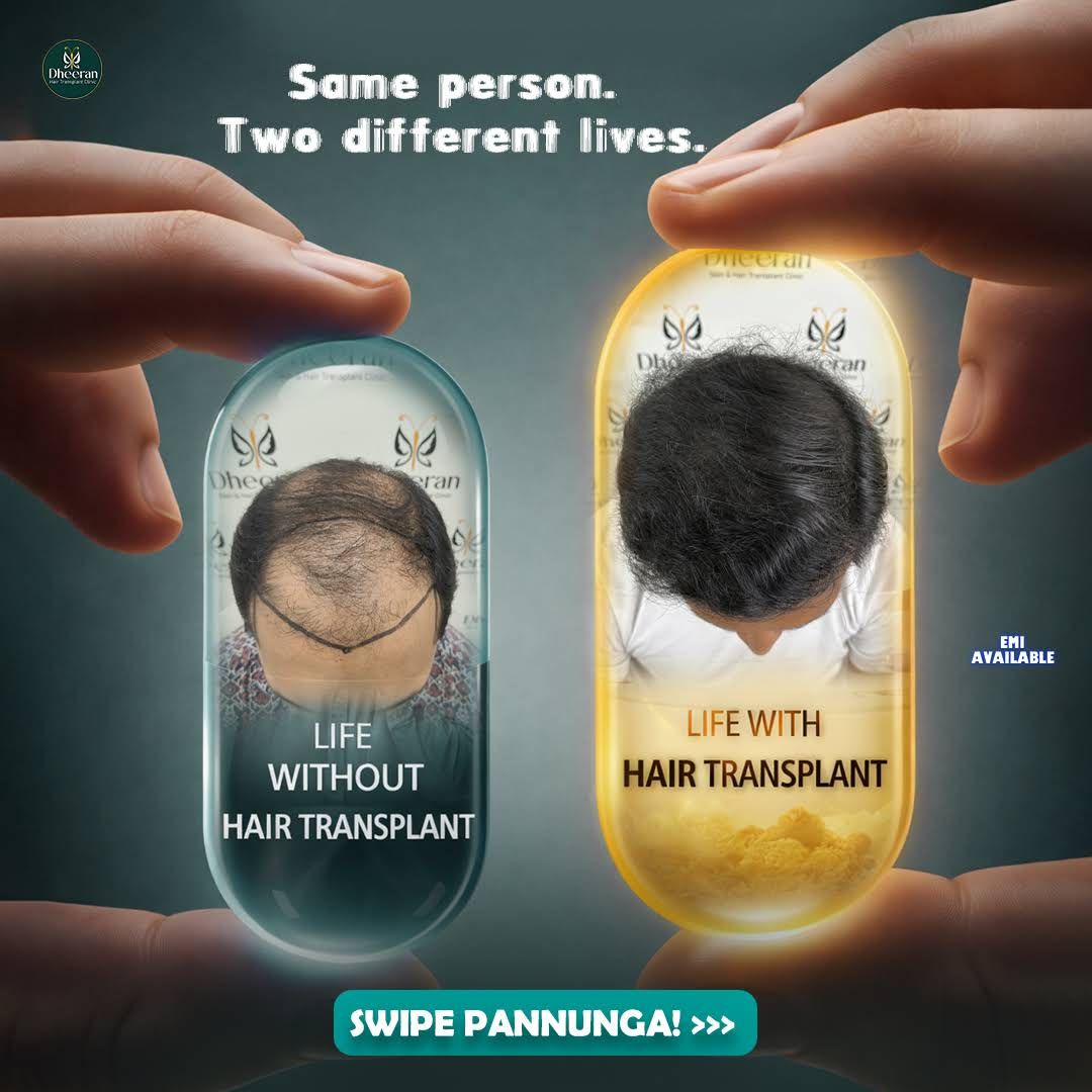 Instagram post: Before/after as two pill capsules