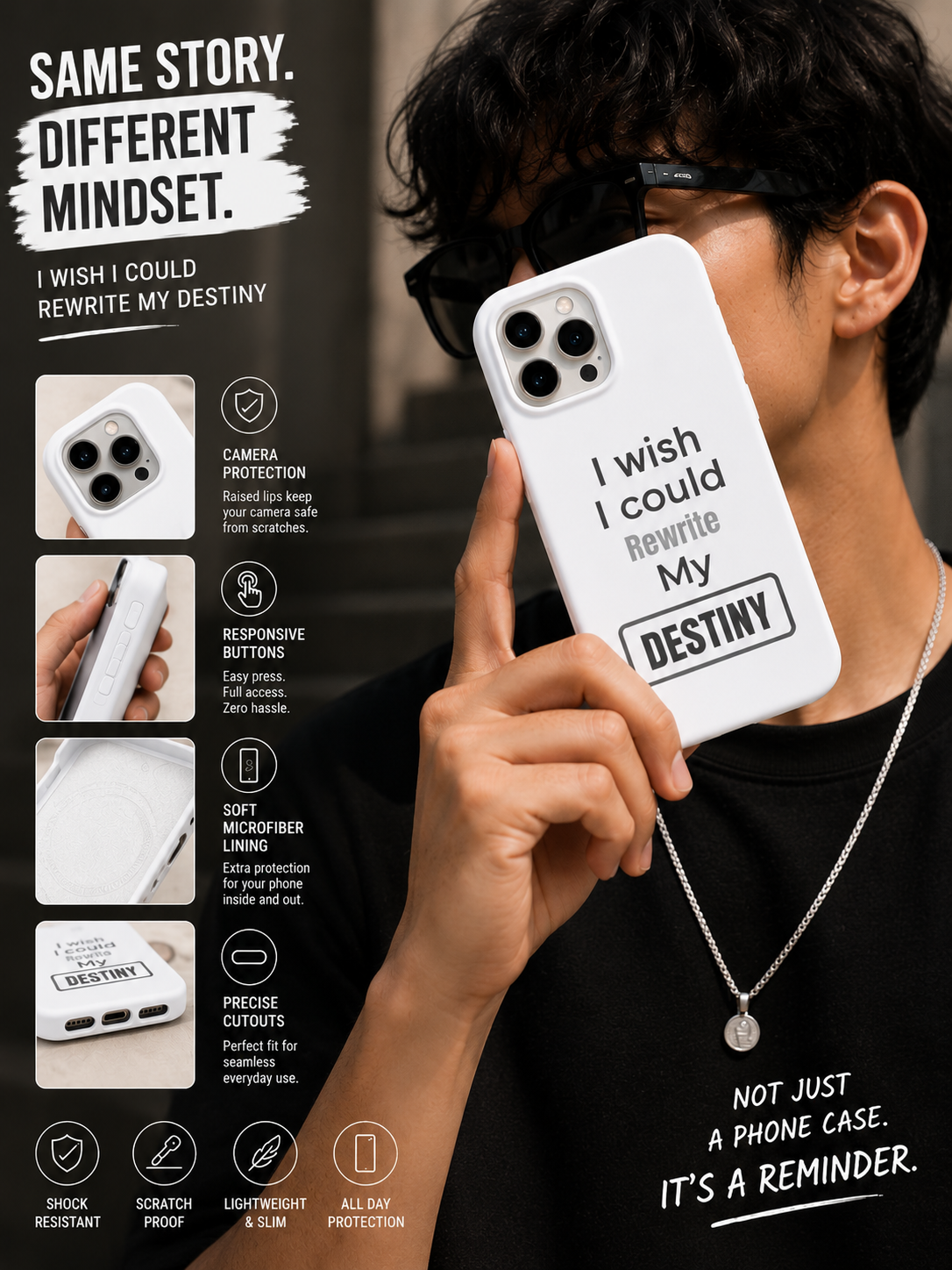 Instagram post: Destiny reminder concept supports feature-led case ad