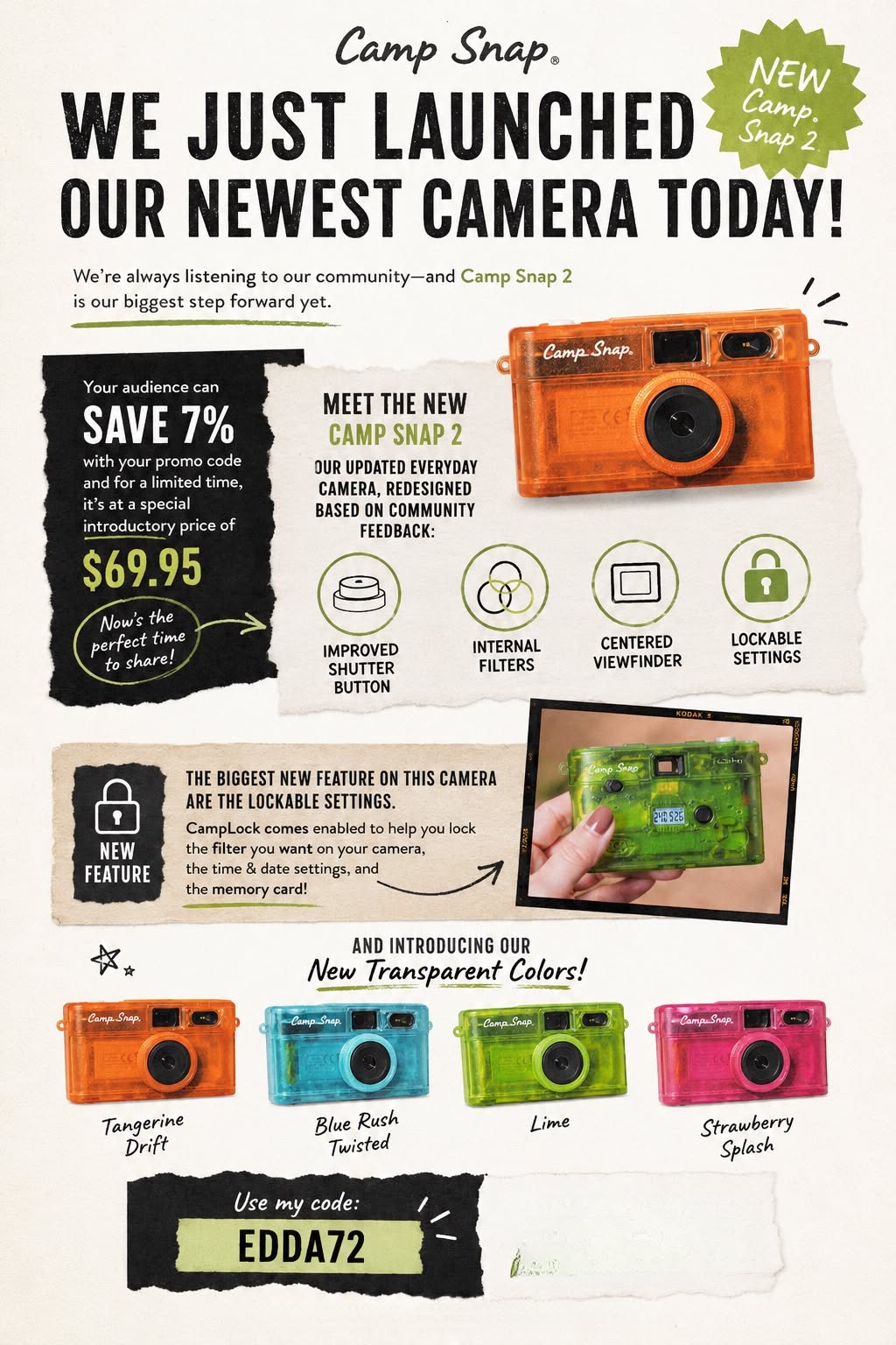 Story: Detailed useful product feature infographic