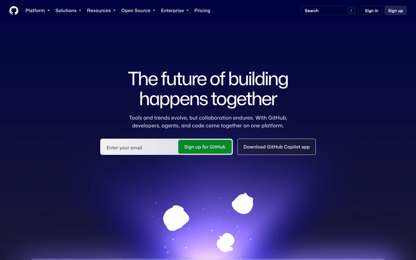 GitHub website