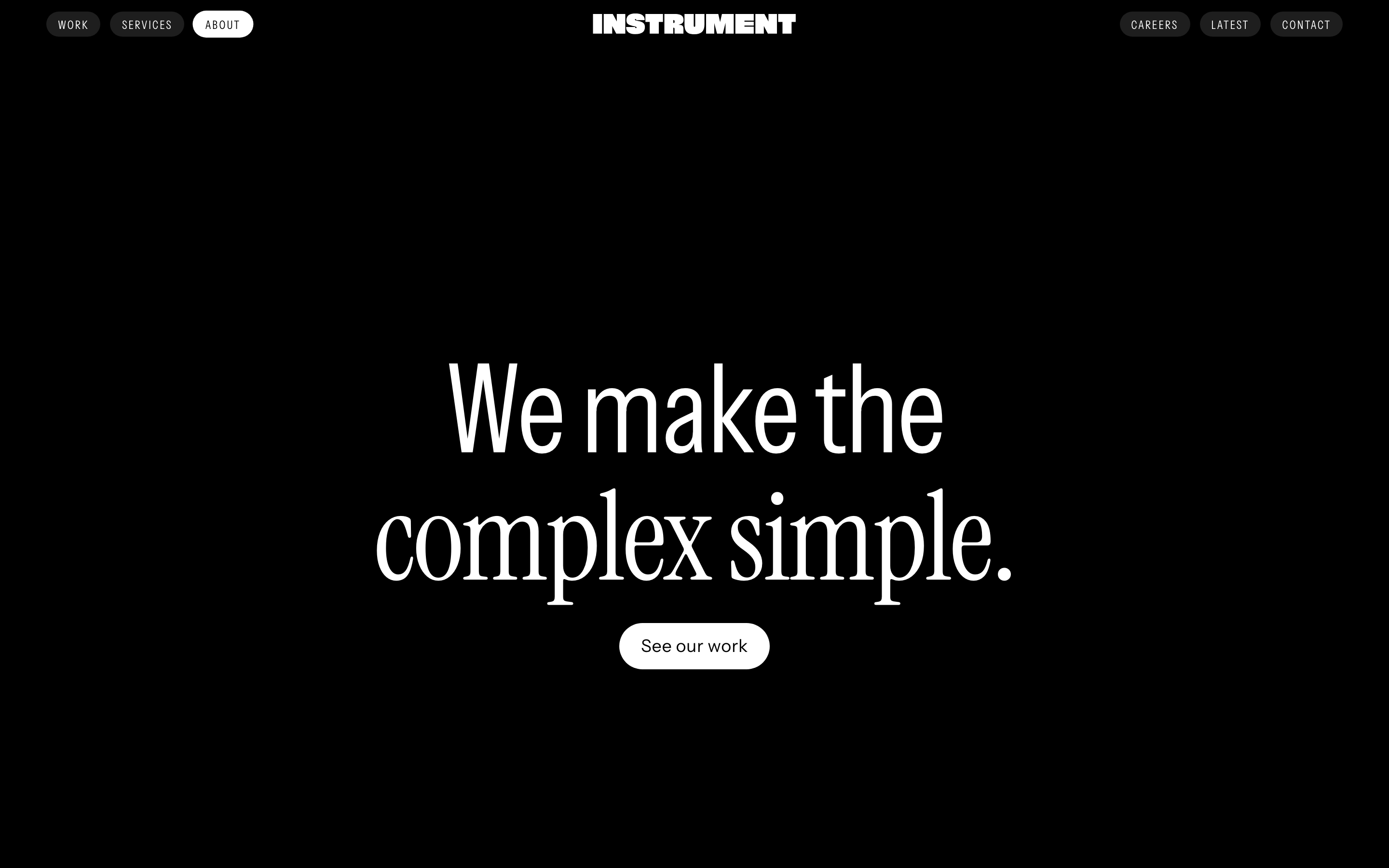 Instrument about page