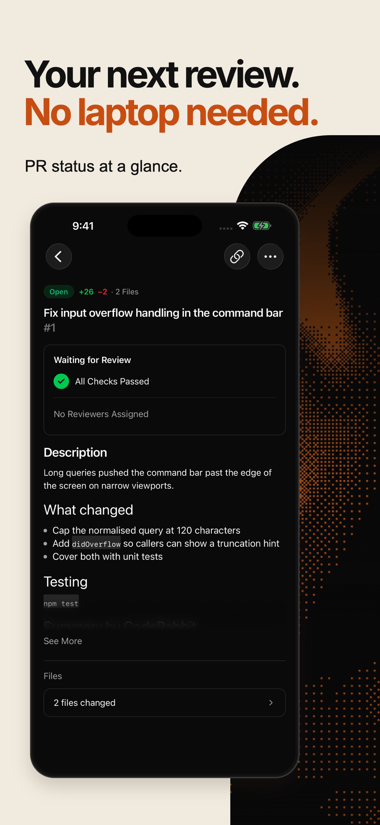 Superset iOS app screen 2
