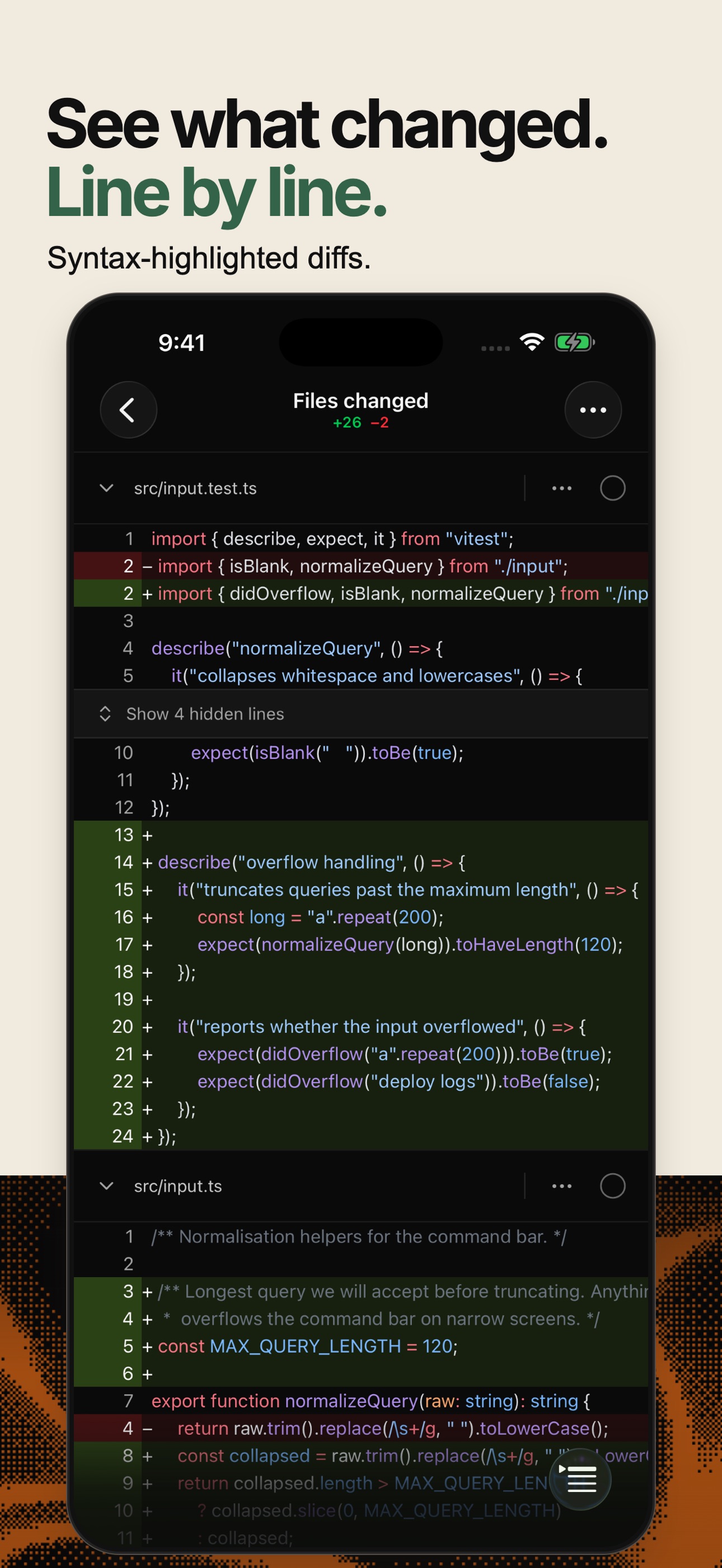 Superset iOS app screen 3