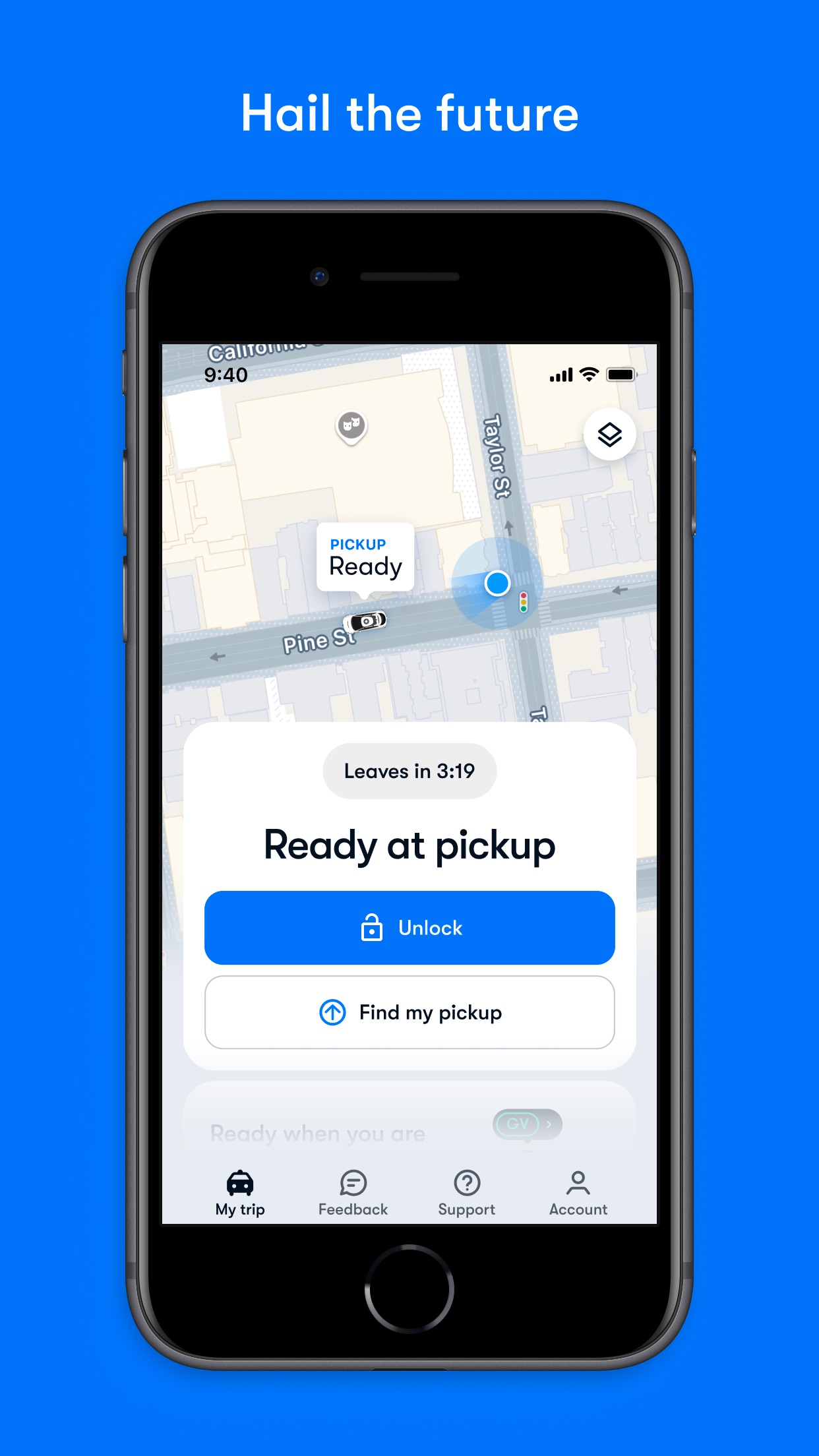 Waymo iOS app screen 2