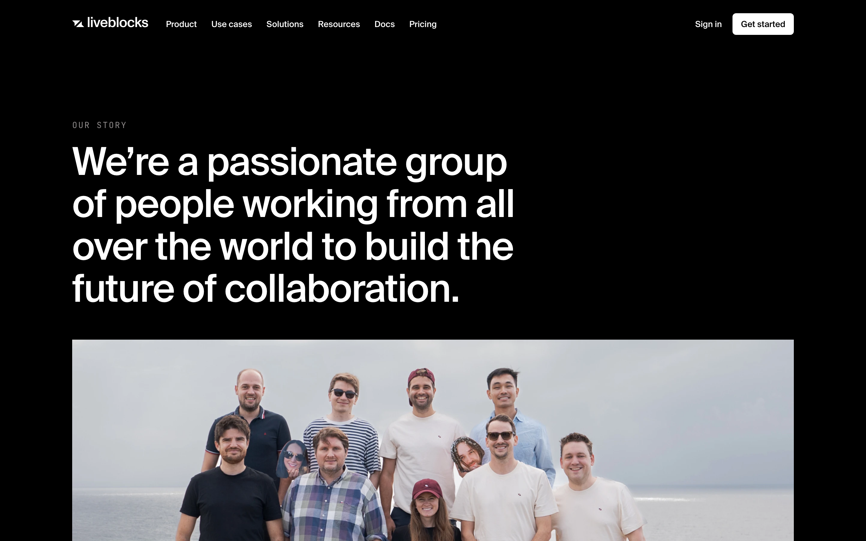 Liveblocks about page