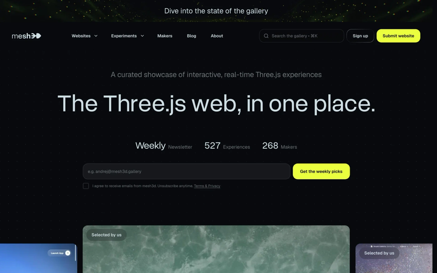 Mesh3d homepage