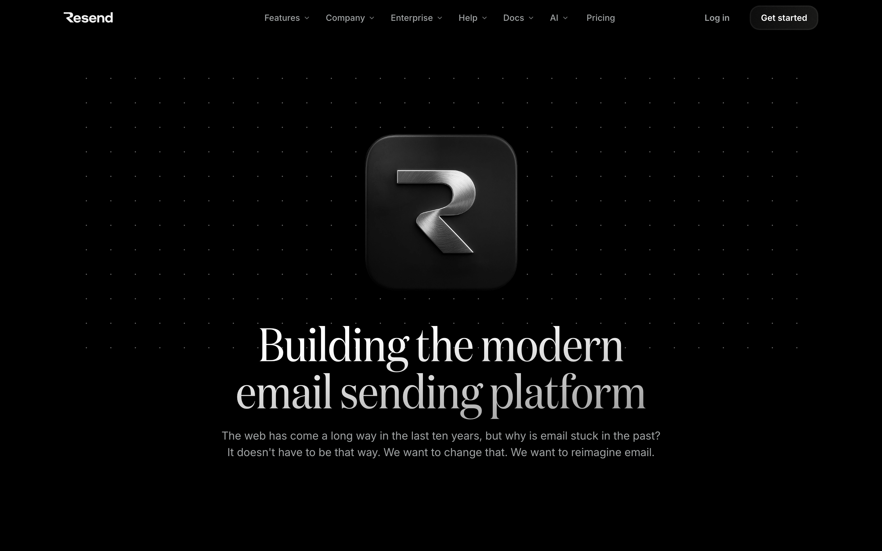 Resend about page